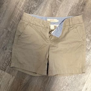 J crew chino shorts